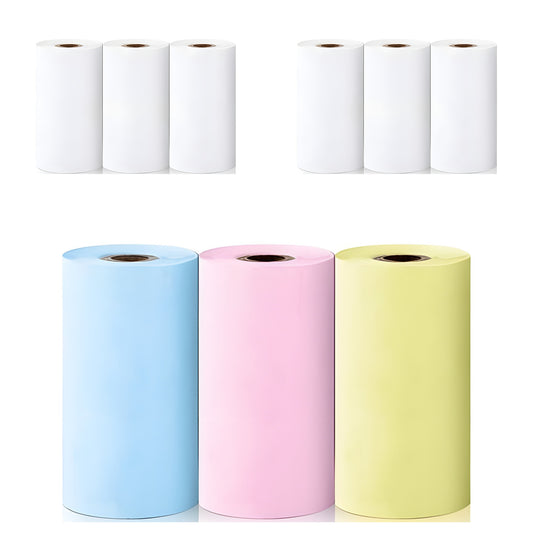 Draadloze Mini Printer voor telefoon (met 9 gratis rolletjes papier)