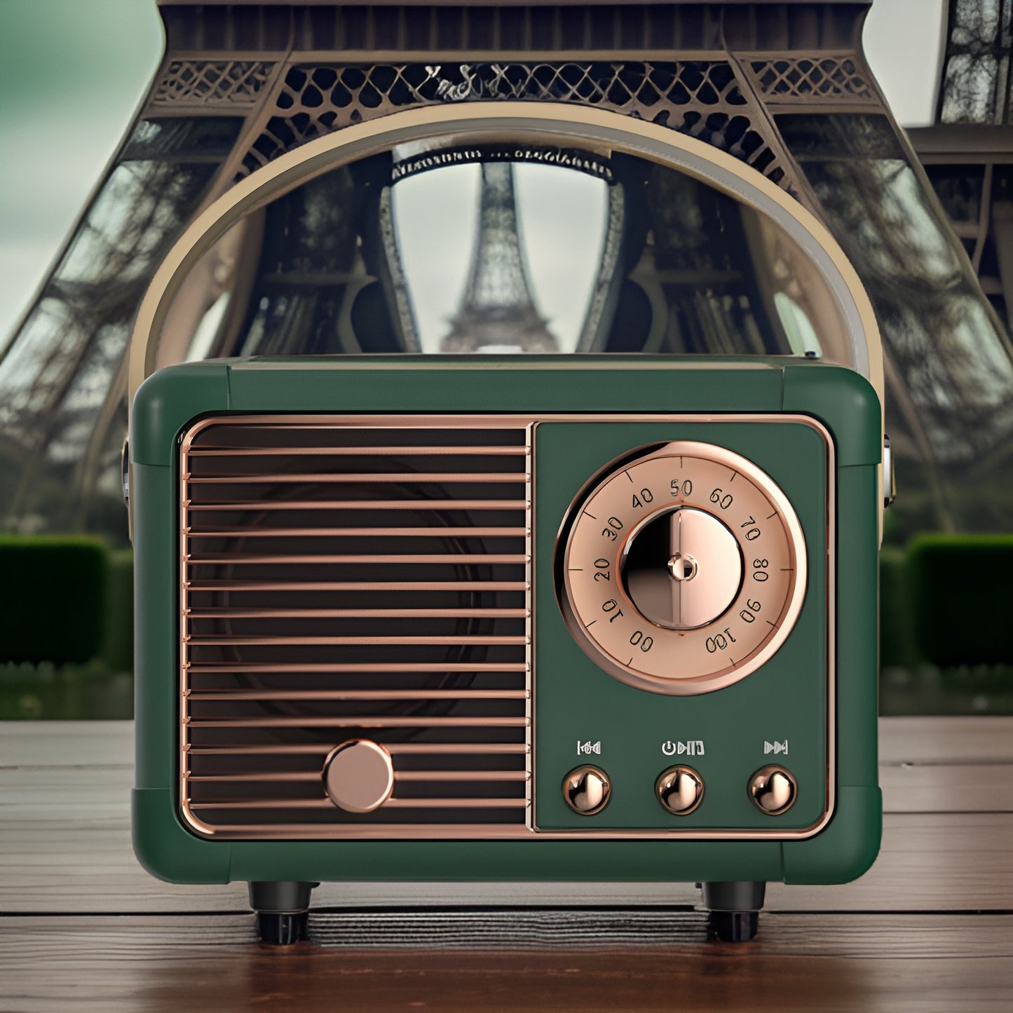 RetroRadio Bluetooth Speaker - Luister In Stijl Naar Je Favoriete Muziek