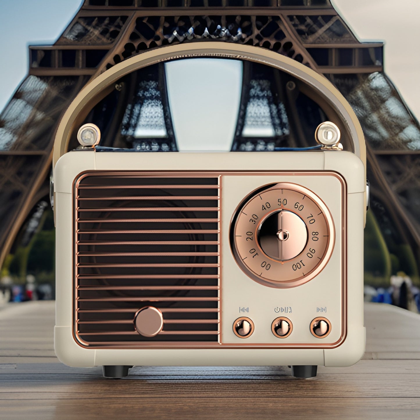RetroRadio Bluetooth Speaker - Luister In Stijl Naar Je Favoriete Muziek