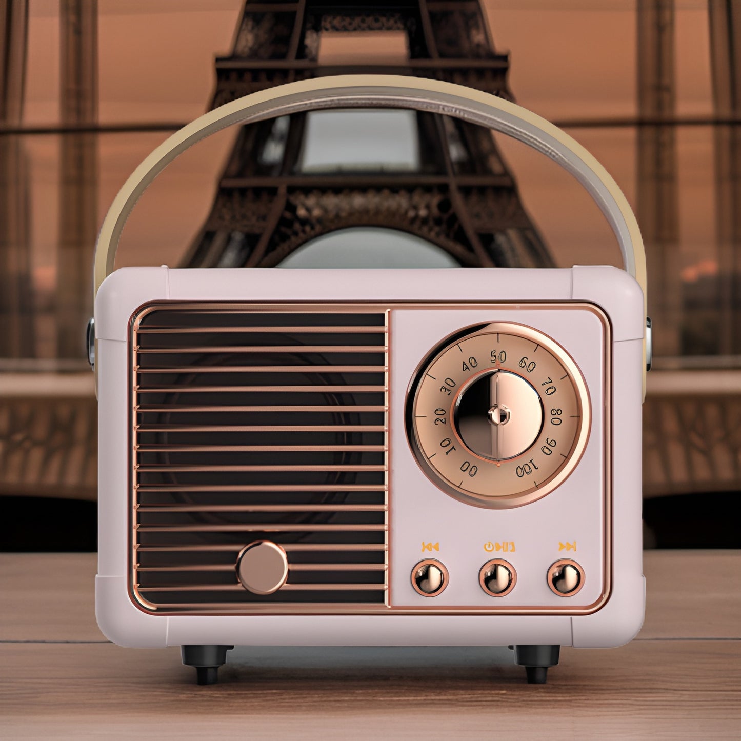 RetroRadio Bluetooth Speaker - Luister In Stijl Naar Je Favoriete Muziek