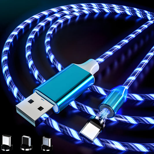 Zalveno LED Magnetische Laadkabel - Slim, Snel, en Fancy
